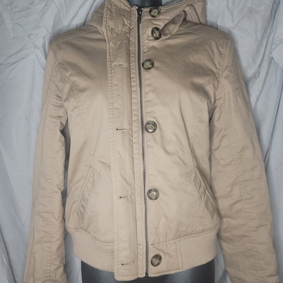 Tan lovetree hooded jacket - Picture 2 of 6